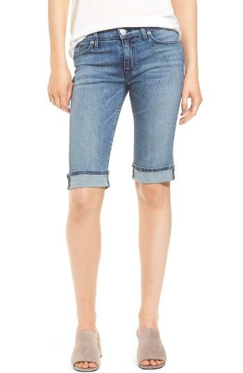 Women's Hudson Jeans Amelia Rolled Knee Shorts - Blue