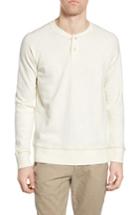 Men's Jeremiah Dunbar Slub French Terry Henley, Size - Beige