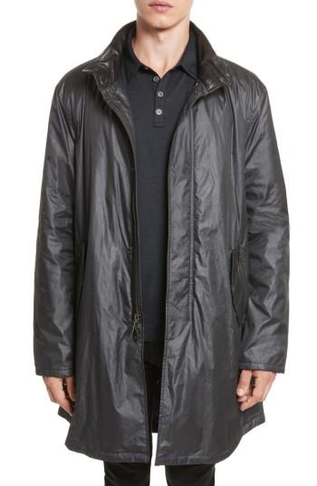 Men's John Varvatos Collection Bika Long Parka Eu - Black