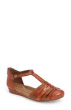 Women's Rockport Cobb Hill Galway T-strap Sandal M - Brown