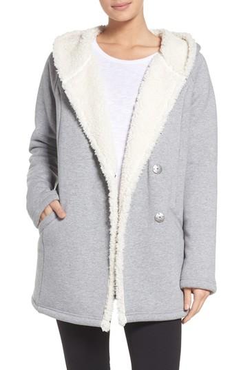 Women's Zella Chalet Fleece Lined Hooded Wrap