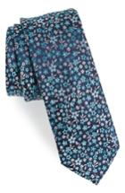 Men's 1901 Sula Floral Silk Tie, Size - Blue