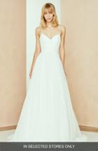 Women's Nouvelle Amsale Bryce Tulle Ballgown, Size In Store Only - Ivory
