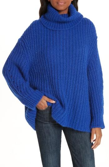 Women's Ba & Sh Emera Turtleneck Sweater - Blue