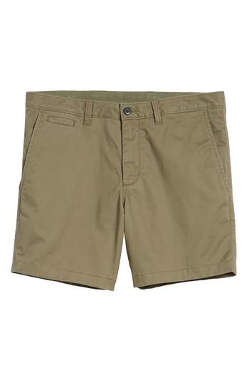 Men's 1901 Ballard Slim Fit Stretch Chino 7-inch Shorts - Green