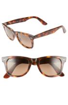 Men's Ray-ban Wayfarer 50mm Gradient Sunglasses - Brown/ Grey