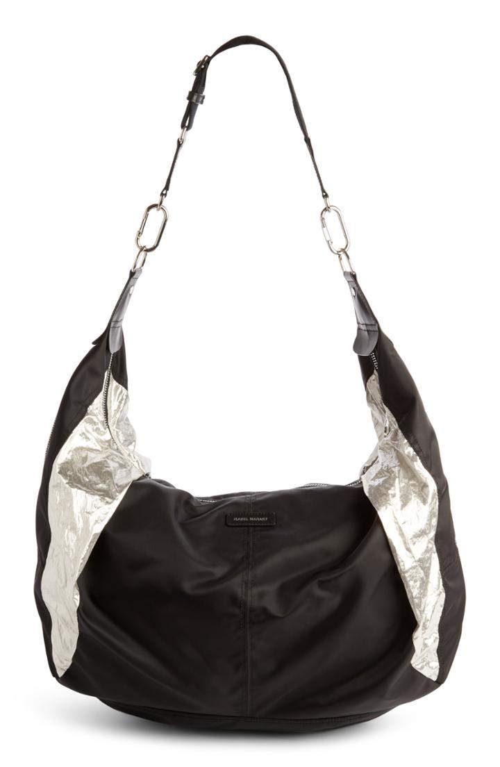 Isabel Marant Small Nilwey Nylon Hobo -