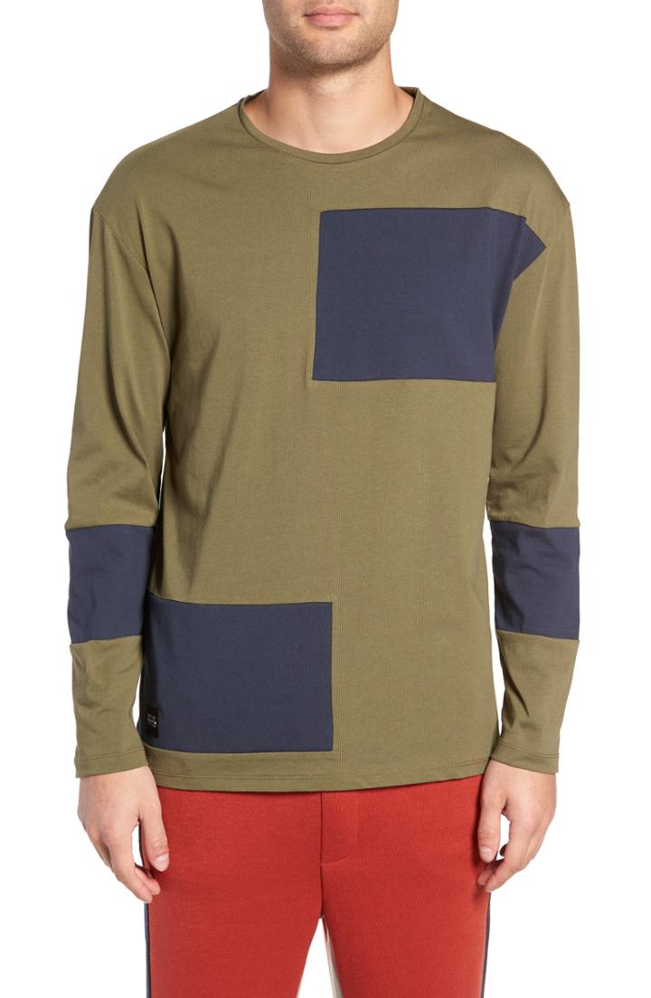 Men's Native Youth Colorblock Long Sleeve T-shirt