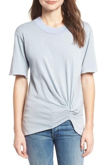Women's Stateside Twist Hem Brushed Jersey Tee
