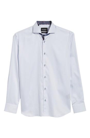 Men's Maceoo Wall Street Chelsey Dobby Sport Shirt (xl) - White