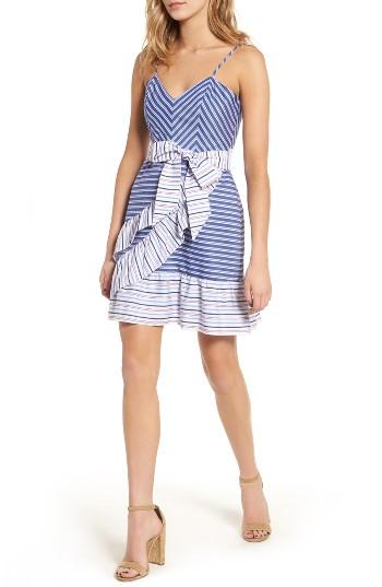 Women's Parker Brooklyn Ruffle Dress - Blue