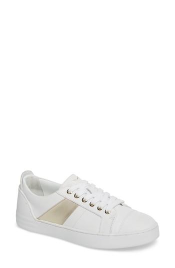 Women's Marc Fisher D Candi Sneaker, Size 8.5 M - White