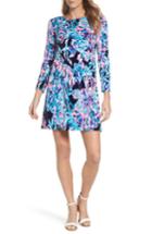 Women's Lilly Pulitzer Olive Swing Dress, Size - Blue