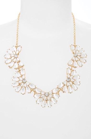 Stephan & Co. Floral Statement Necklace (juniors)