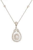 Women's Nina 'mandala' Crystal Pendant Necklace