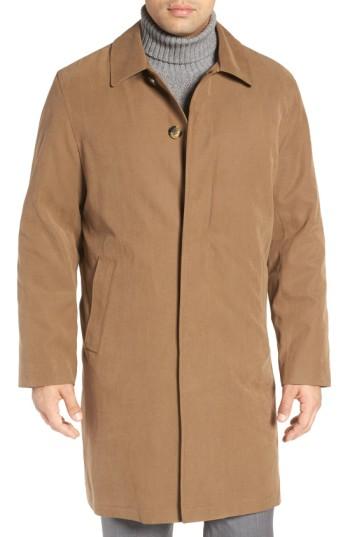 Men's London Fog Rain Coat S - Beige
