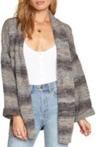 Women's Amuse Society Beckett Stripe Sweater /small - Grey