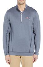 Men's Cutter & Buck Endurance New England Patriots Fit Pullover, Size Medium - Blue