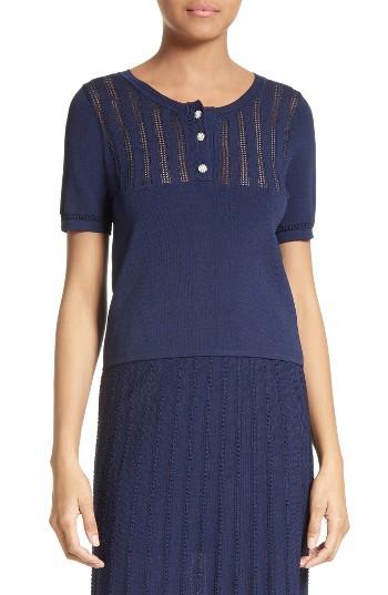 Women's The Kooples Short Sleeve Sweater