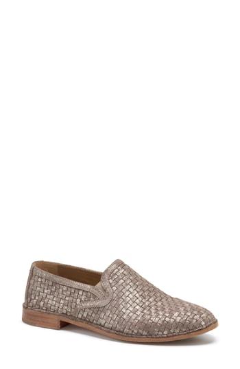 Women's Trask Amanda Woven Loafer M - Metallic