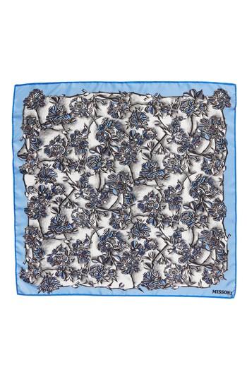 Women's Missoni Floral Print Square Silk Scarf