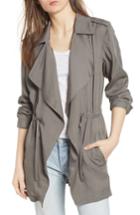 Women's Hinge Drapey Utility Jacket, Size - Grey