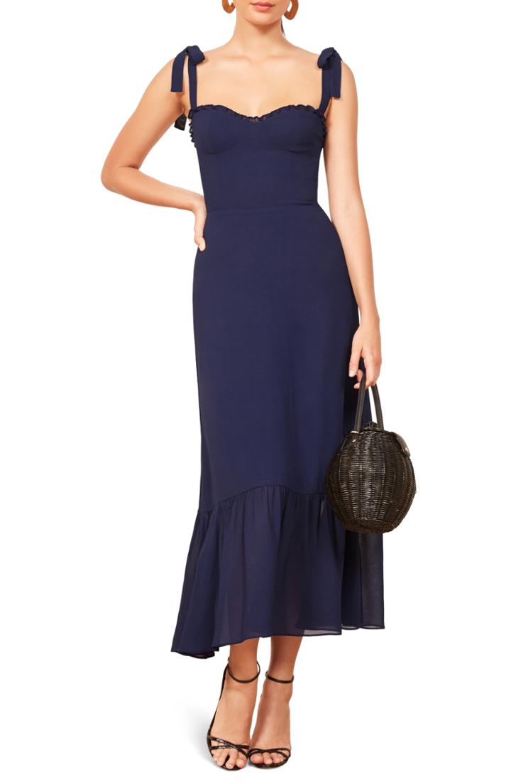 Women's Reformation Eveleigh Wrap Minidress