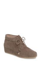 Women's Sudini Jenna Wedge Bootie W - Grey