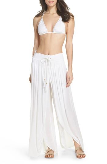 Women's Chelsea28 Gauze Cover-up Pants - White