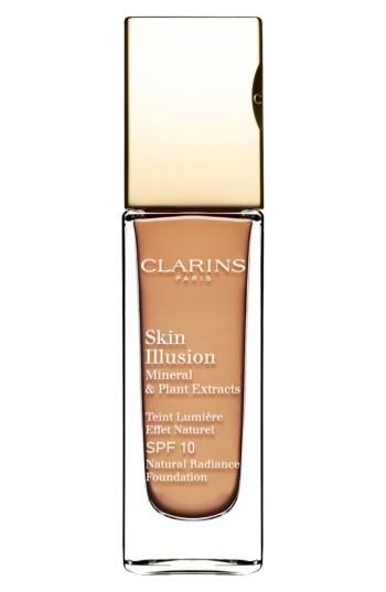 Clarins Skin Illusion Natural Radiance Foundation Spf 10 Oz - 112 - Amber