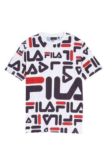 Men's Fila Usa Logan Print T-shirt