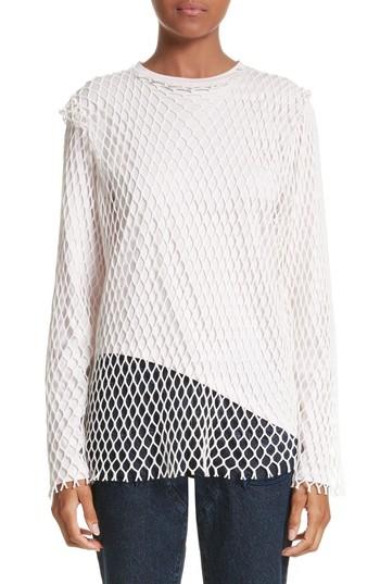Women's Marques'almeida Net Jersey Top - Pink