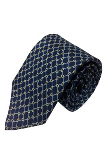 Men's Lazyjack Ball & Chain Silk Tie, Size - Blue