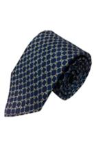 Men's Lazyjack Ball & Chain Silk Tie, Size - Blue