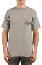 Men's Volcom Strike Graphic T-shirt - Grey