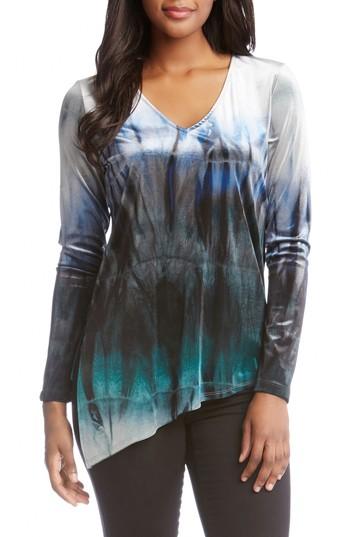 Women's Karen Kane Ombre Velvet Top