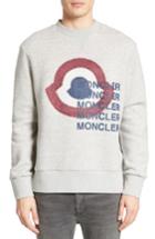 Men's Moncler Maglia Girocollo Sweatshirt - Grey