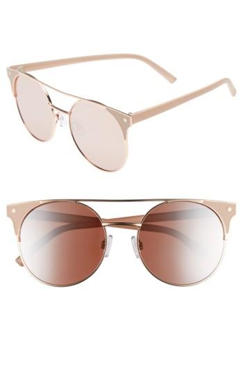 Women's Bp. 55mm Enameled Sunglasses - Nude/ Gold
