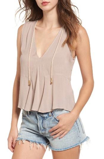 Women's Somedays Lovin Among The Roses Drape Tank - Pink