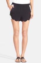 Women's A.l.c. 'aj' Scallop Hem Crepe Shorts