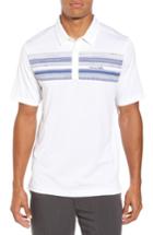 Men's Travis Mathew Nino Jersey Polo - White