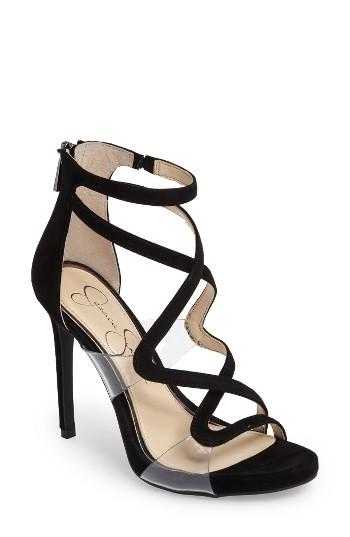 Women's Jessica Simpson Roelyn Sandal M - Black