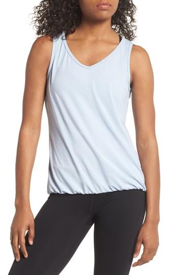 Women's Zella Cross Court Tank, Size - Blue