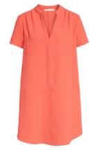 Women's Hailey Crepe Dress - Coral
