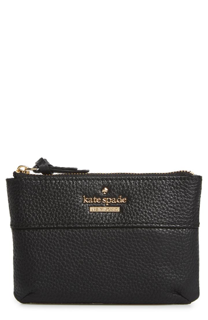 Women's Kate Spade New York Jackson Street Mila Leather Zip Pouch -
