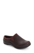 Women's Tempur-pedic Darla Clog .5 M - Burgundy