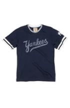 Men's Red Jacket 'new York Yankees' Trim Fit Ringer T-shirt - Blue