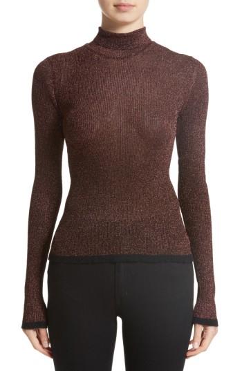 Women's Missoni Metallic Knit Turtleneck Us / 42 It - Metallic
