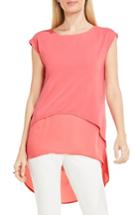 Women's Vince Camuto High/low Top - Coral