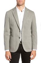 Men's L.b.m 1911 Classic Fit Stretch Cotton Blazer Us / 48 Eu R - Grey